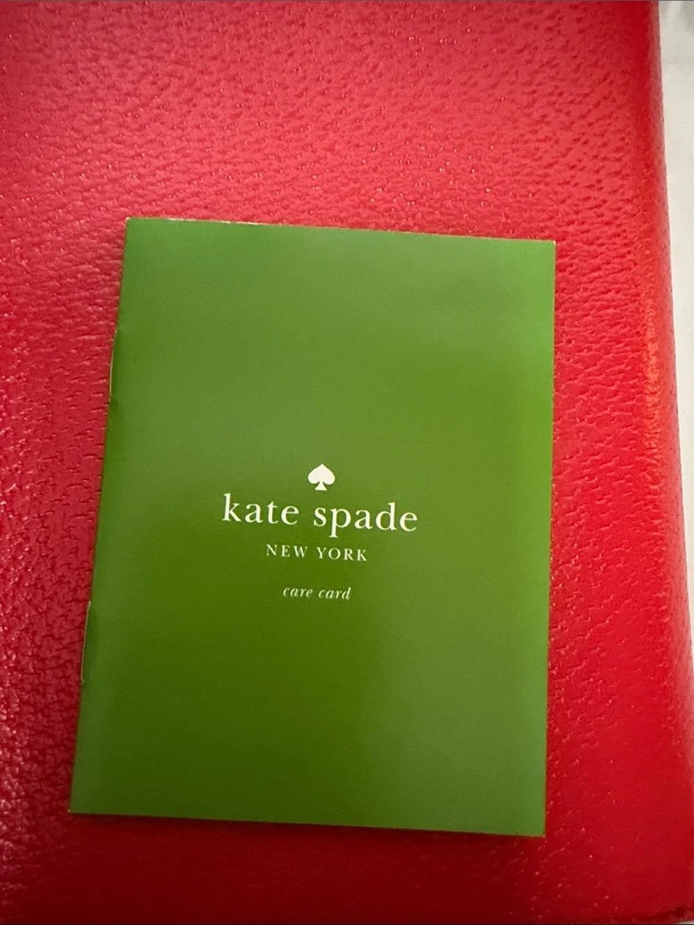 kate spade Red Pebbled Leather Zip Wesley planner Gold 6 ring agenda zippered